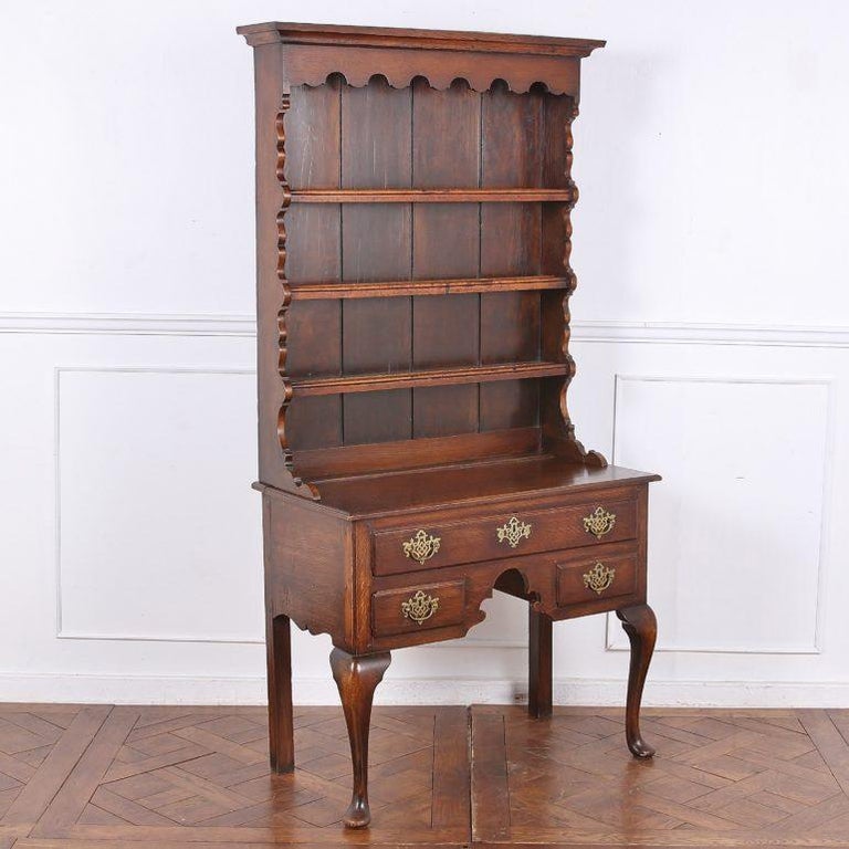 Small English Oak Welsh Dresser at 1stDibs