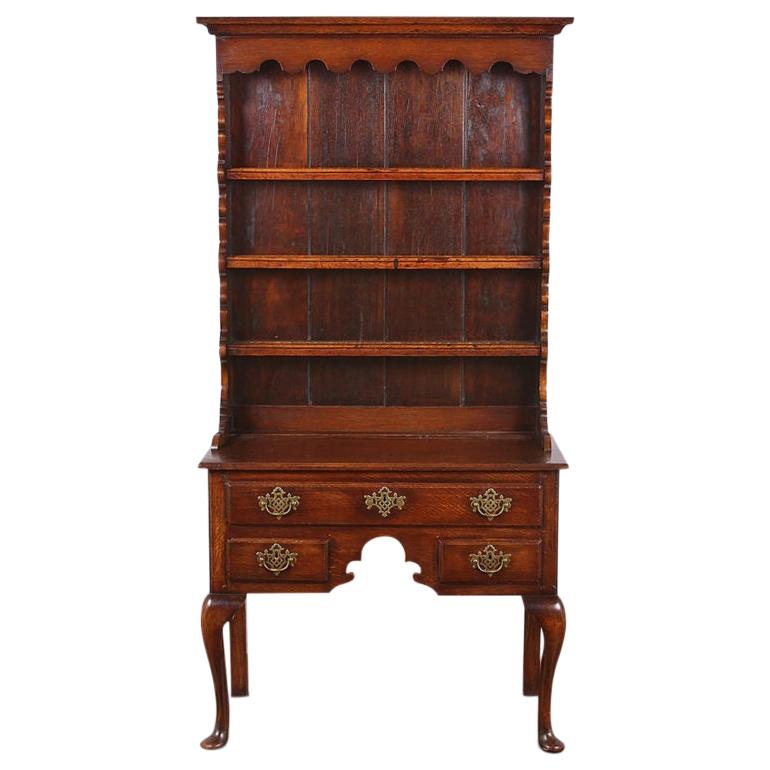 Small English Oak Welsh Dresser at 1stDibs
