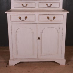 Small English Painted Bookcase