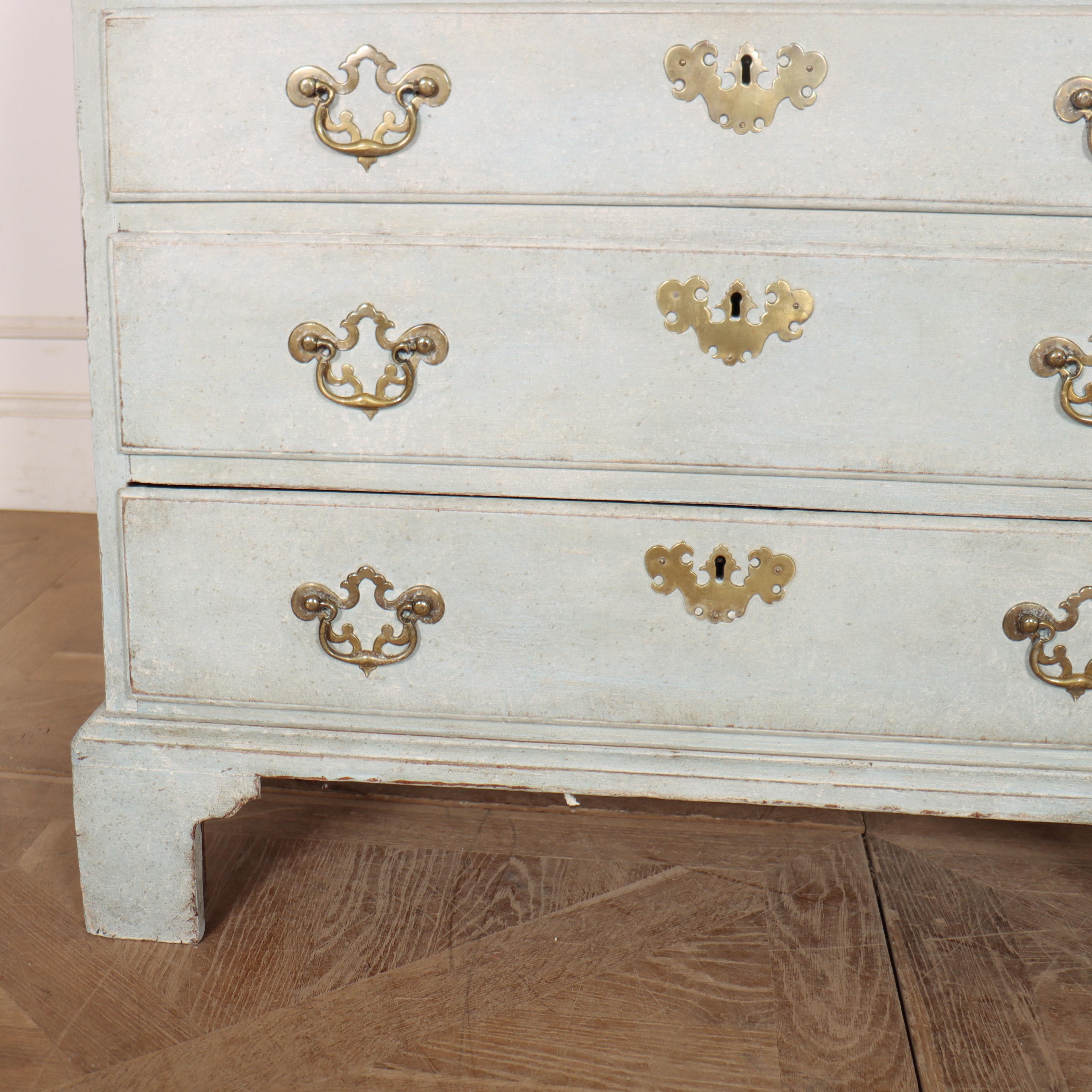 Small English Painted Bureau For Sale 6