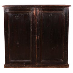 Small English Painted Cupboard