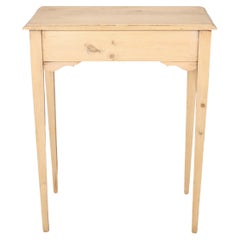 Small English Pine Side Table