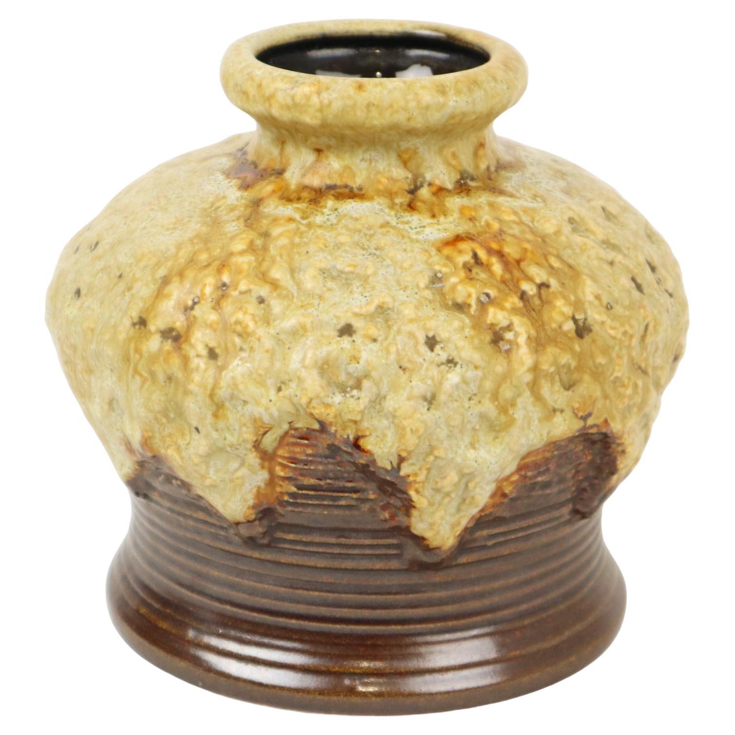 Kleine Fat Lava-Vase Dumler Breiden Westdeutschland Keramik 644-15