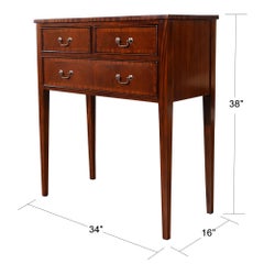 Small Federal Mahogany Sideboard