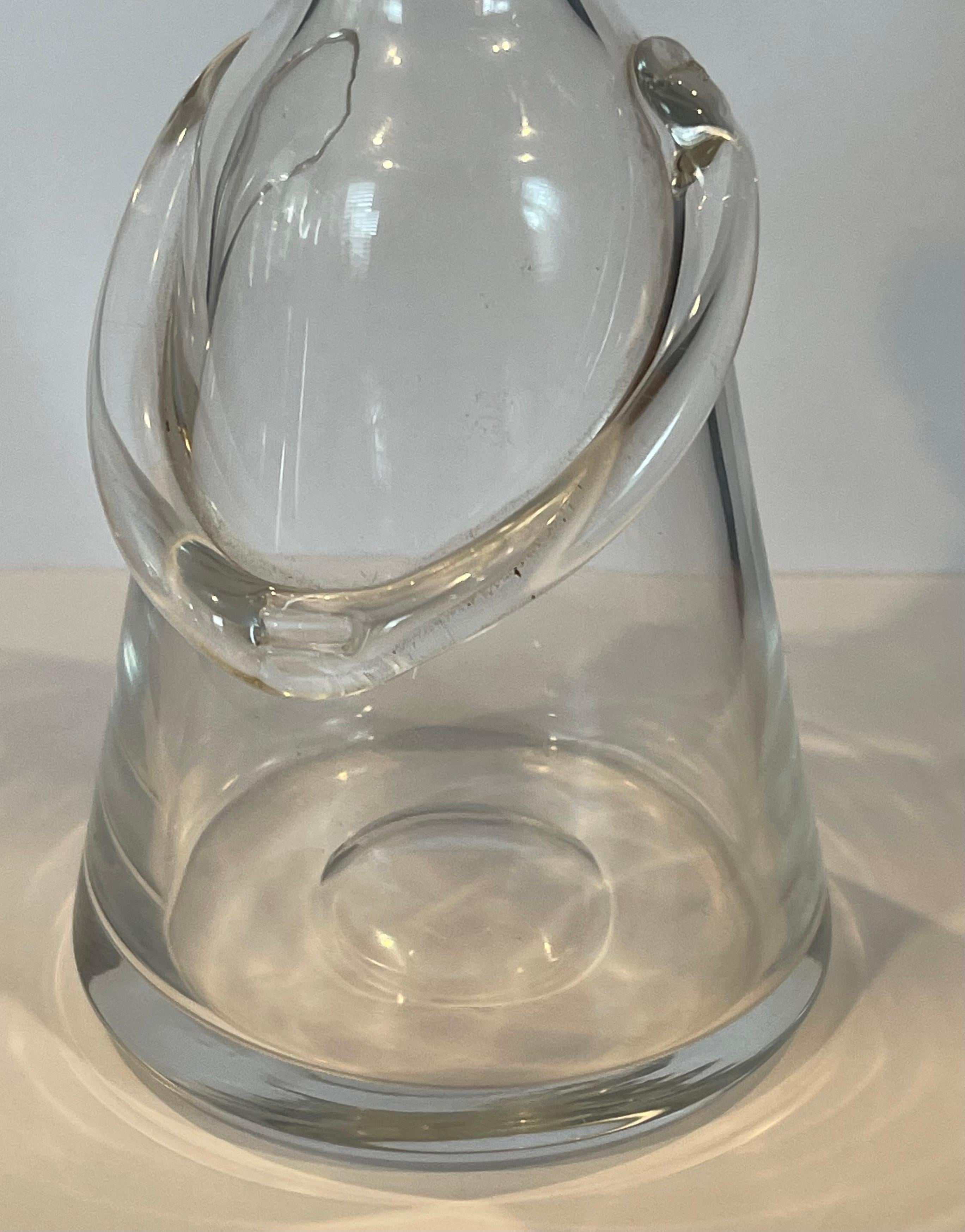 Figurale Glaskaraffe von Erik Hoglund für Boda Glassworks im Angebot 8