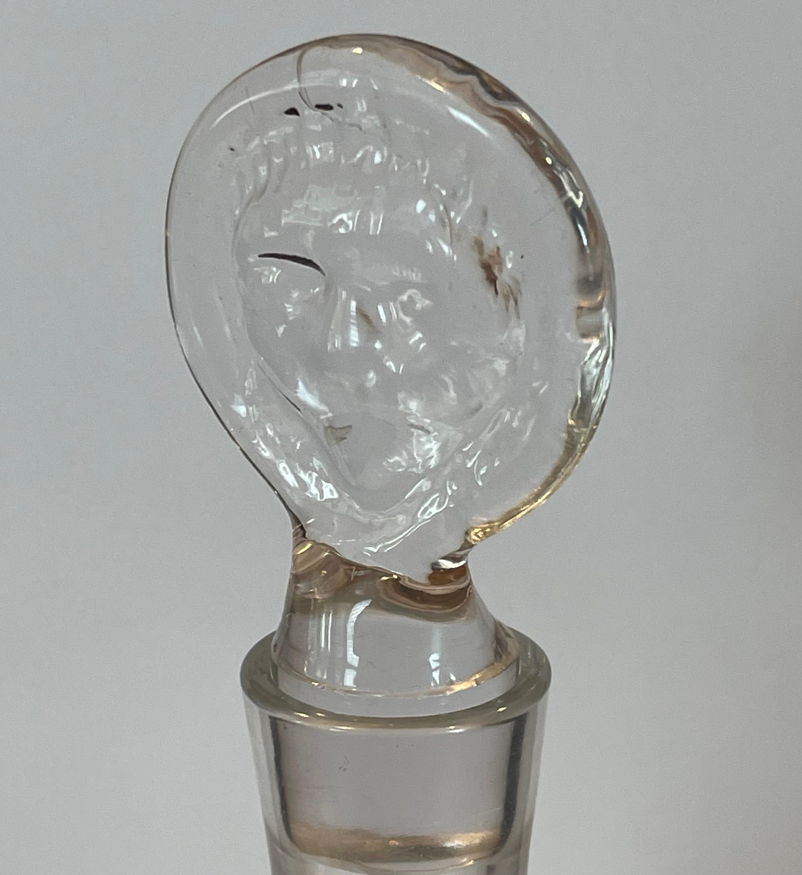 Figurale Glaskaraffe von Erik Hoglund für Boda Glassworks im Angebot 10