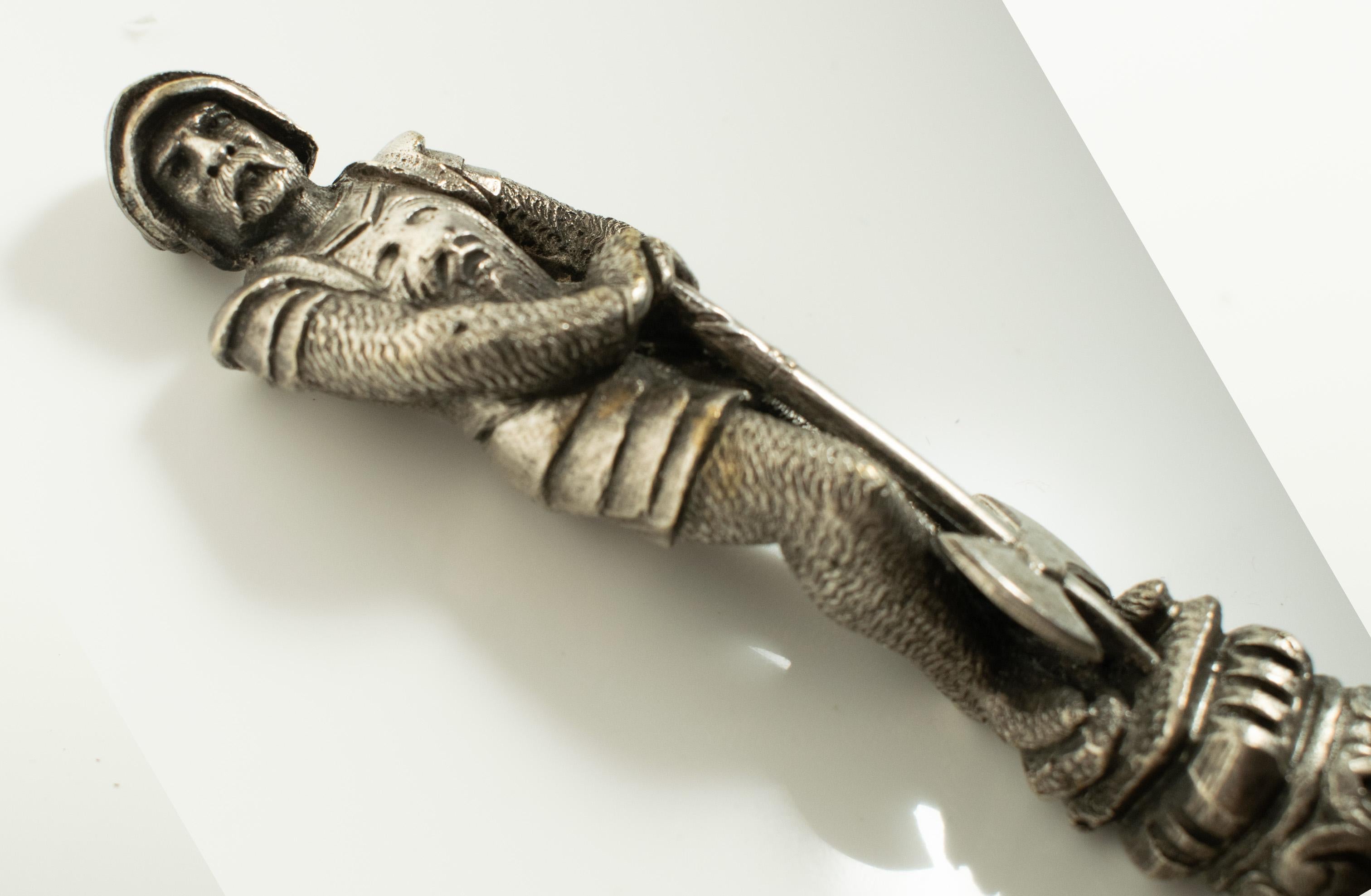 Figuraler romantischer Dagger des späten 19. Jahrhunderts im Angebot 5