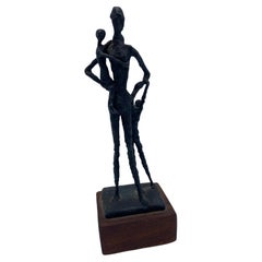 Small Figurative Metal Mid 20th Century Sculpture by Harris Sorrelle
