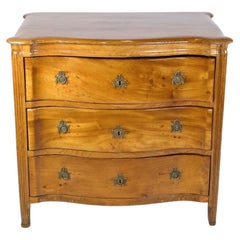 Antique Fine Louise Seize Chest of Drawers Made In Elm Wood from 1780s