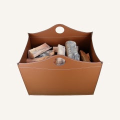 Portalegna WOODBAG MINI di Limac Design - Moderno - Pelle rigenerata