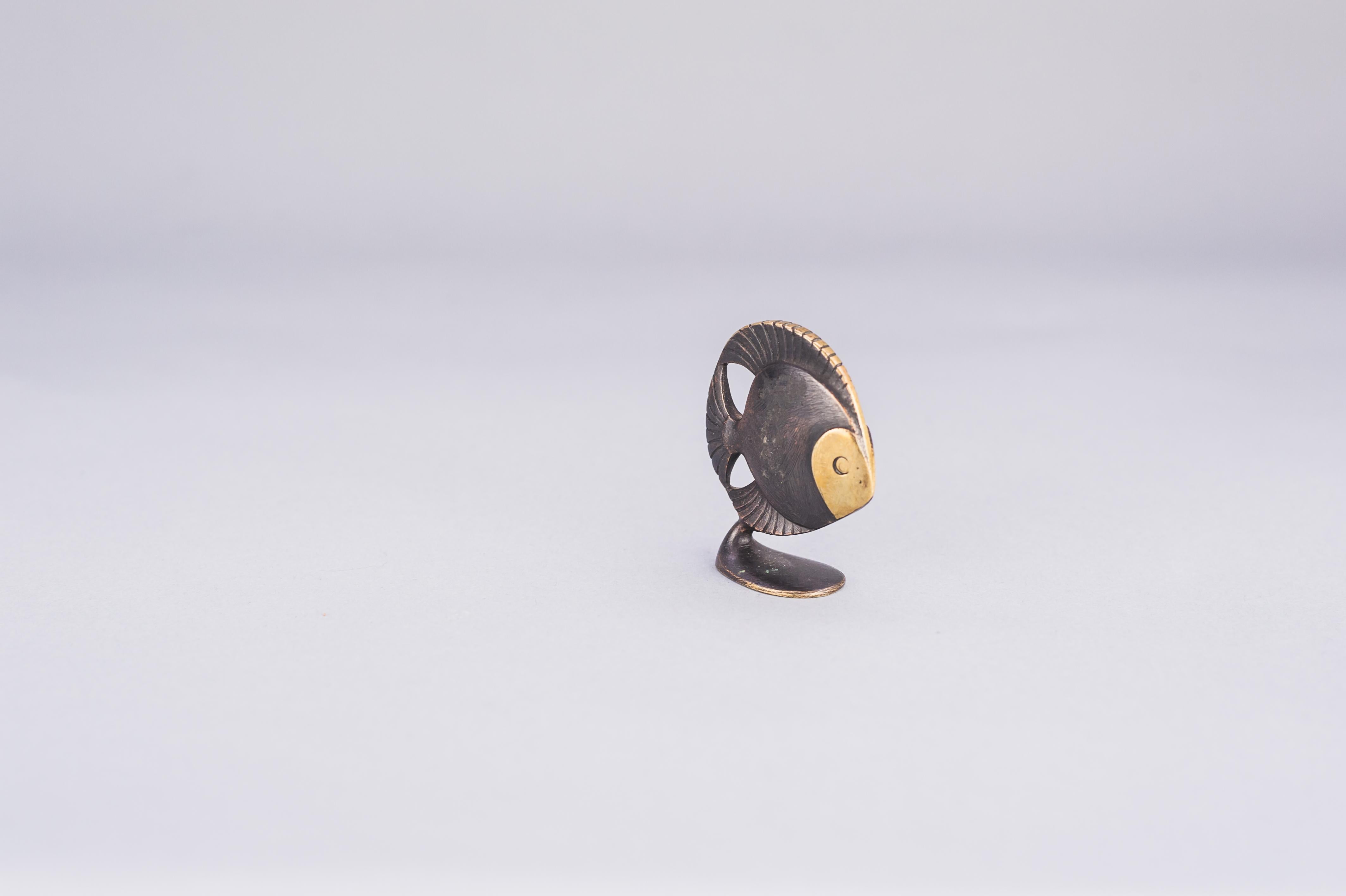 Figurita de pez de Walter Bosse para Hertha Baller Moderno de mediados de siglo en venta