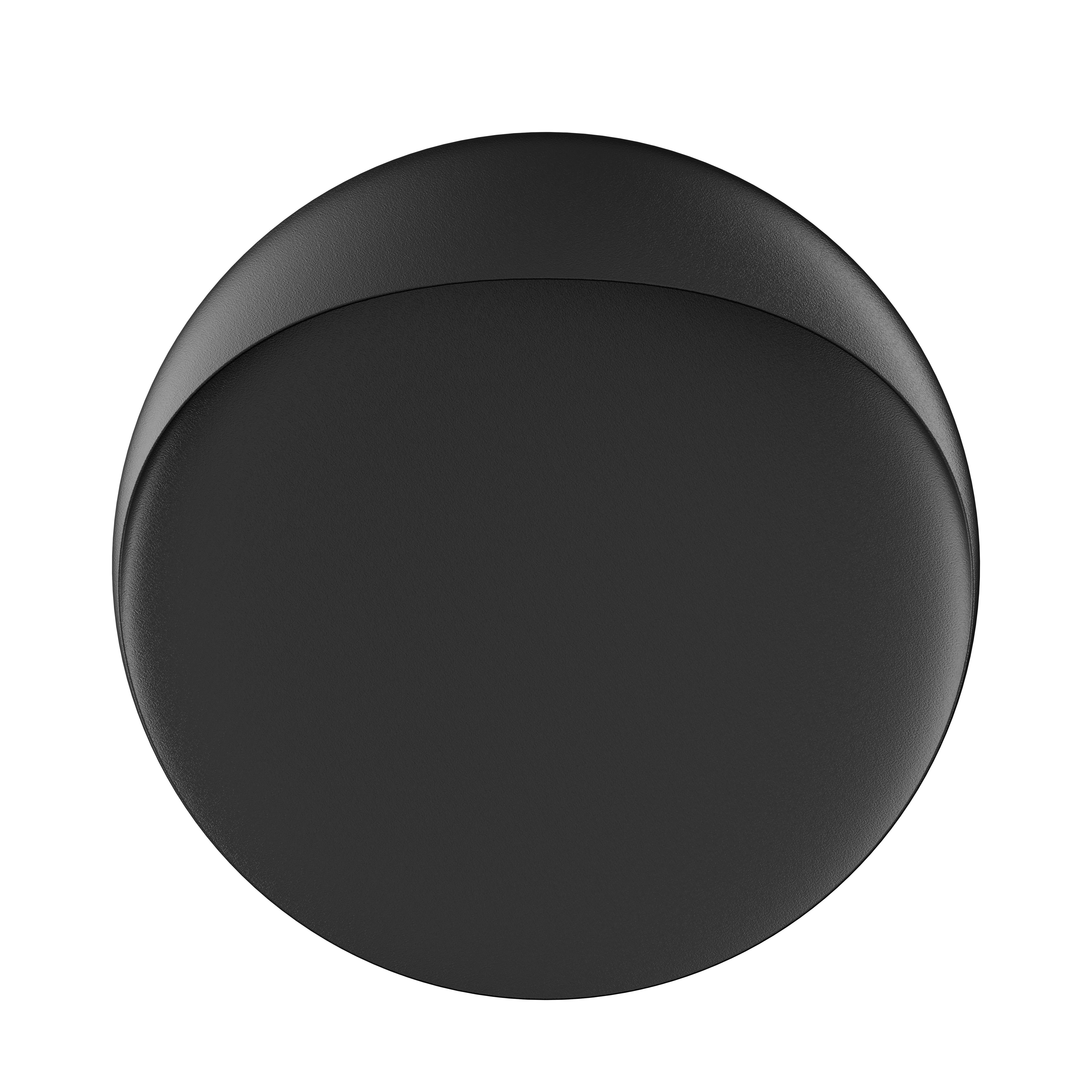 Small 'Flindt' Indoor or Outdoor Wall Light in Black for Louis Poulsen In New Condition For Sale In Glendale, CA