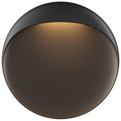 Small 'Flindt' Indoor or Outdoor Wall Light in Black for Louis Poulsen