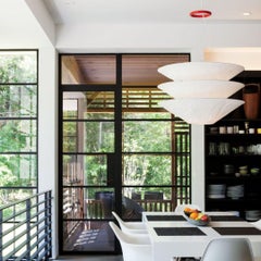 Small 'Floatation' Japanese Paper Suspension Lamp for Ingo Maurer