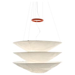 Small 'Floatation' Japanese Paper Suspension Lamp for Ingo Maurer