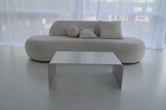 Small Flow Sculptural Waterfall Coffee Table in Aluminum by Veliento