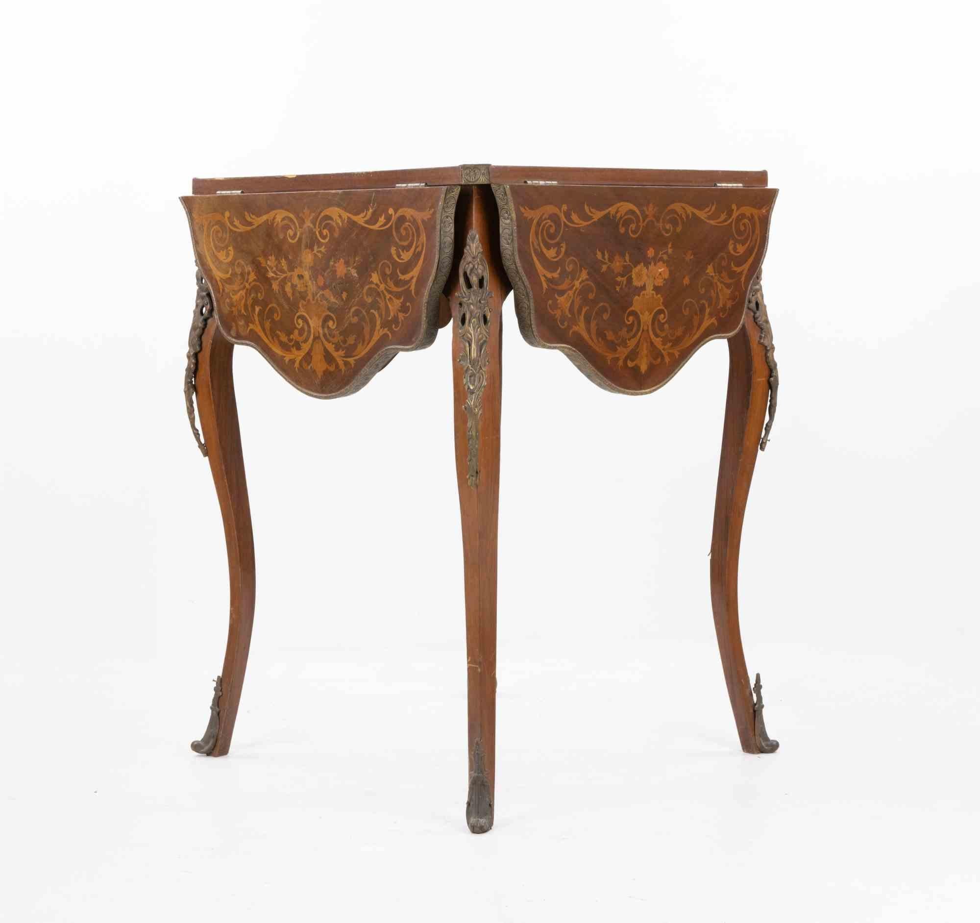 Italian Small Folding Table, Italy, Early 20th Century For Sale