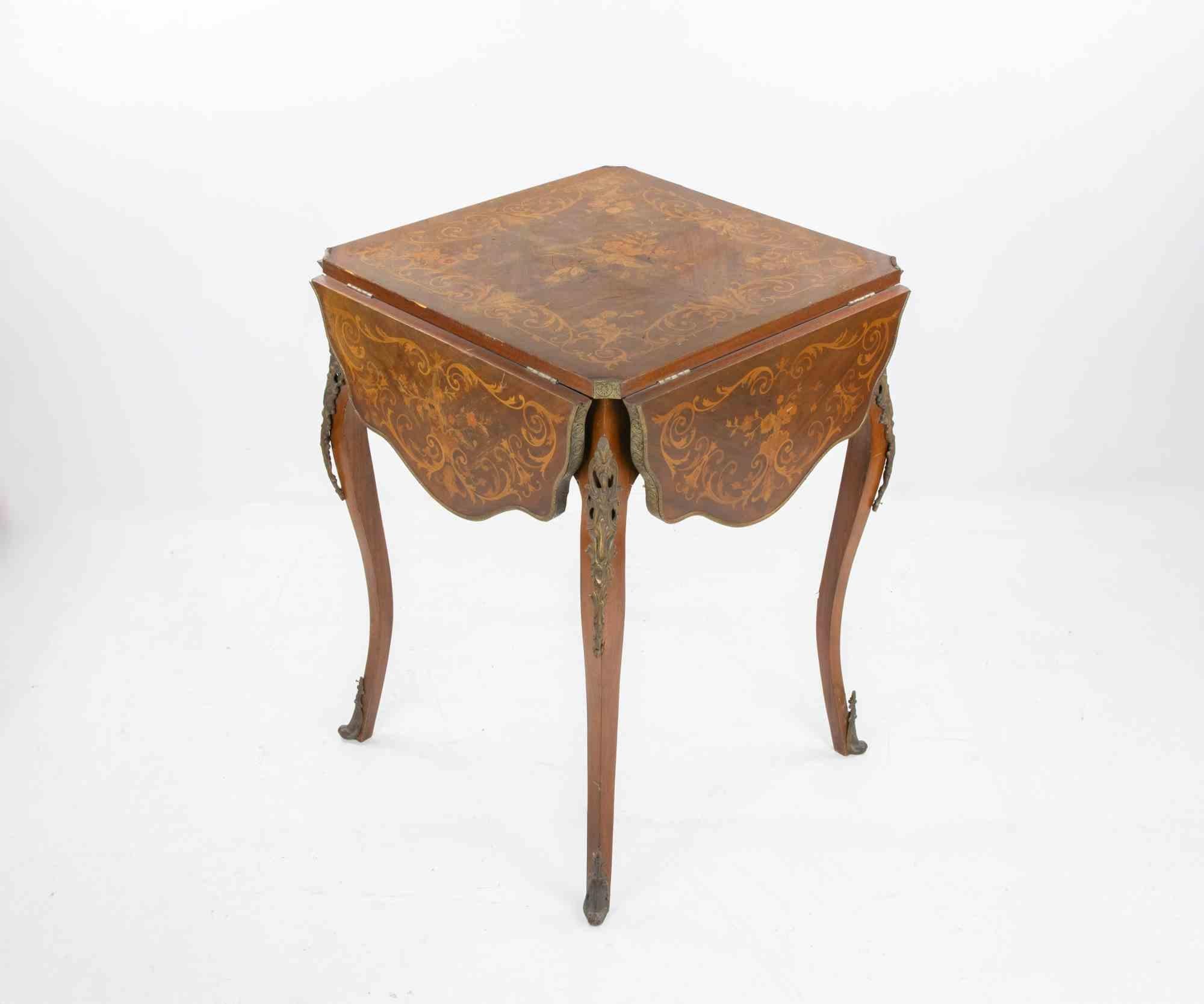 Small Folding Table, Italy, Early 20th Century For Sale 2