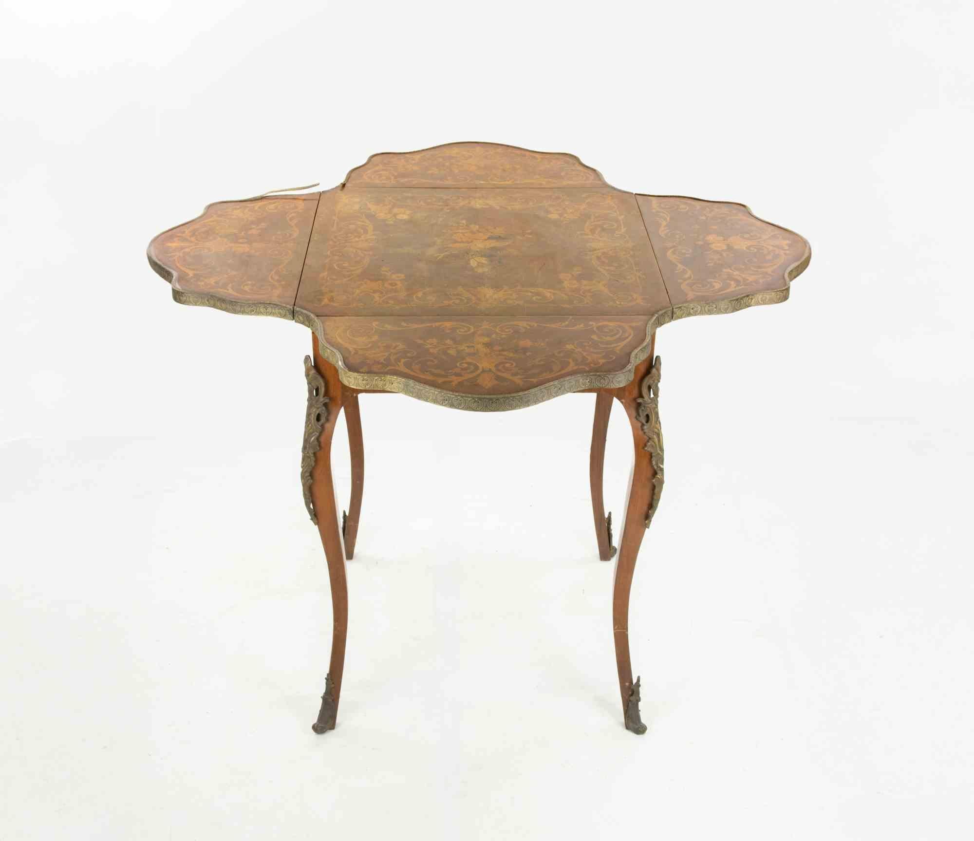 Small Folding Table, Italy, Early 20th Century For Sale 3