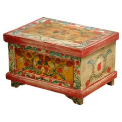 small Folk art chest, circa 1930