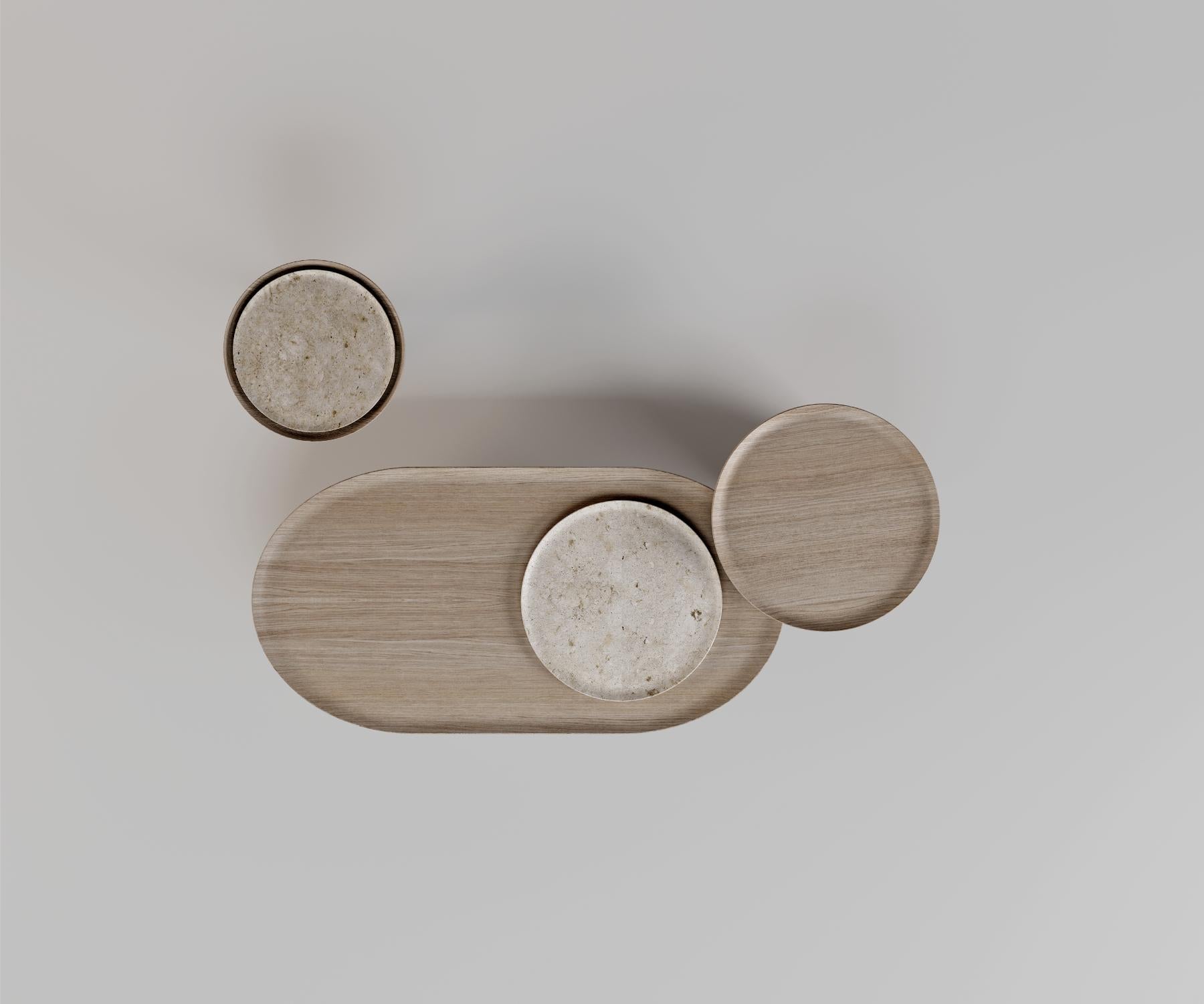 Petite table basse audacieuse vert forêt de Mohdern en vente 7