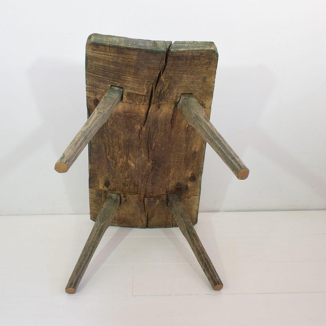 Small French 19th Century Rustic Oak Table 7