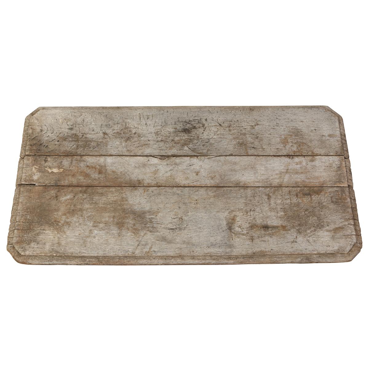 Belle Époque Small French Cast Iron and Wood Work Table For Sale