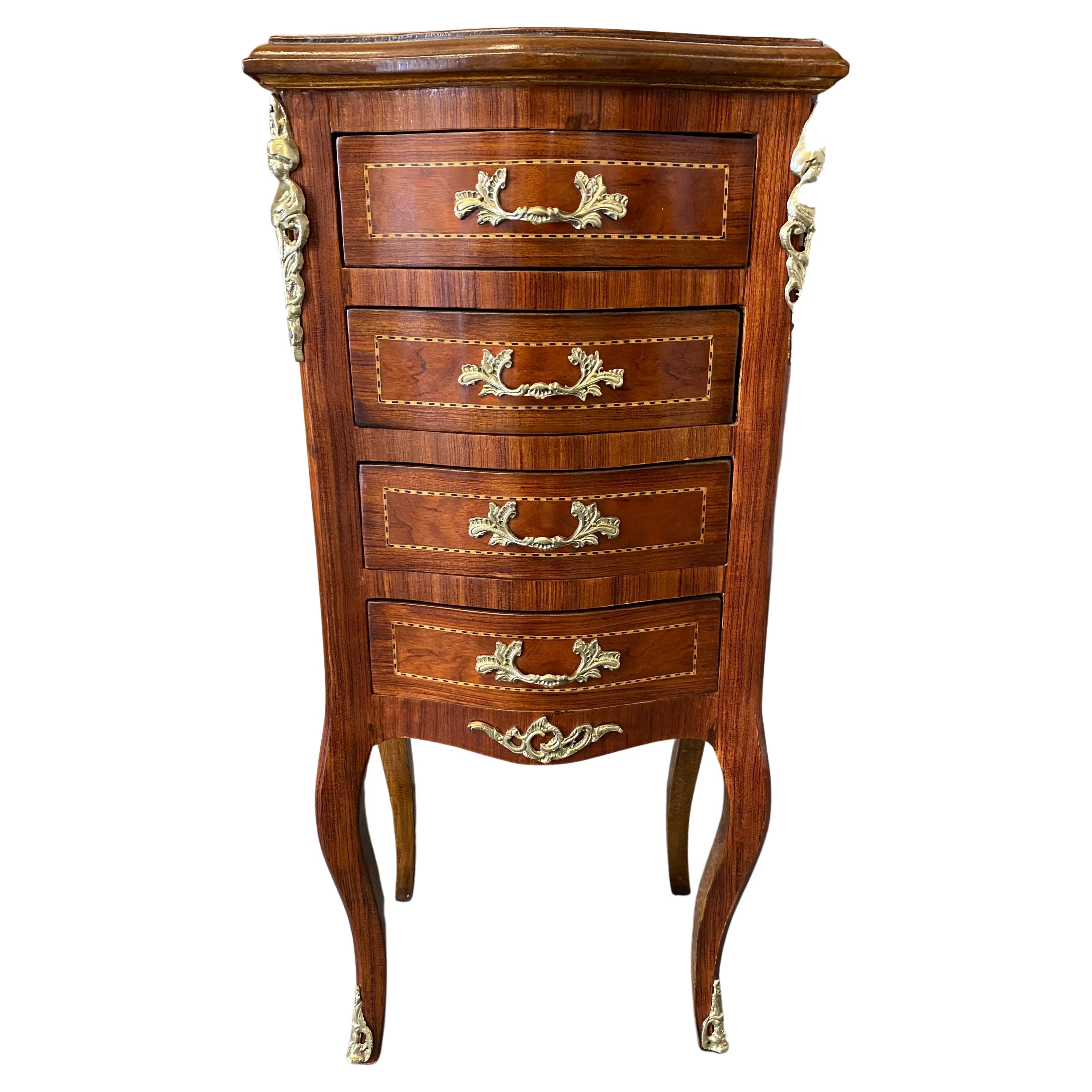 Small French Chest of Drawers For Sale
