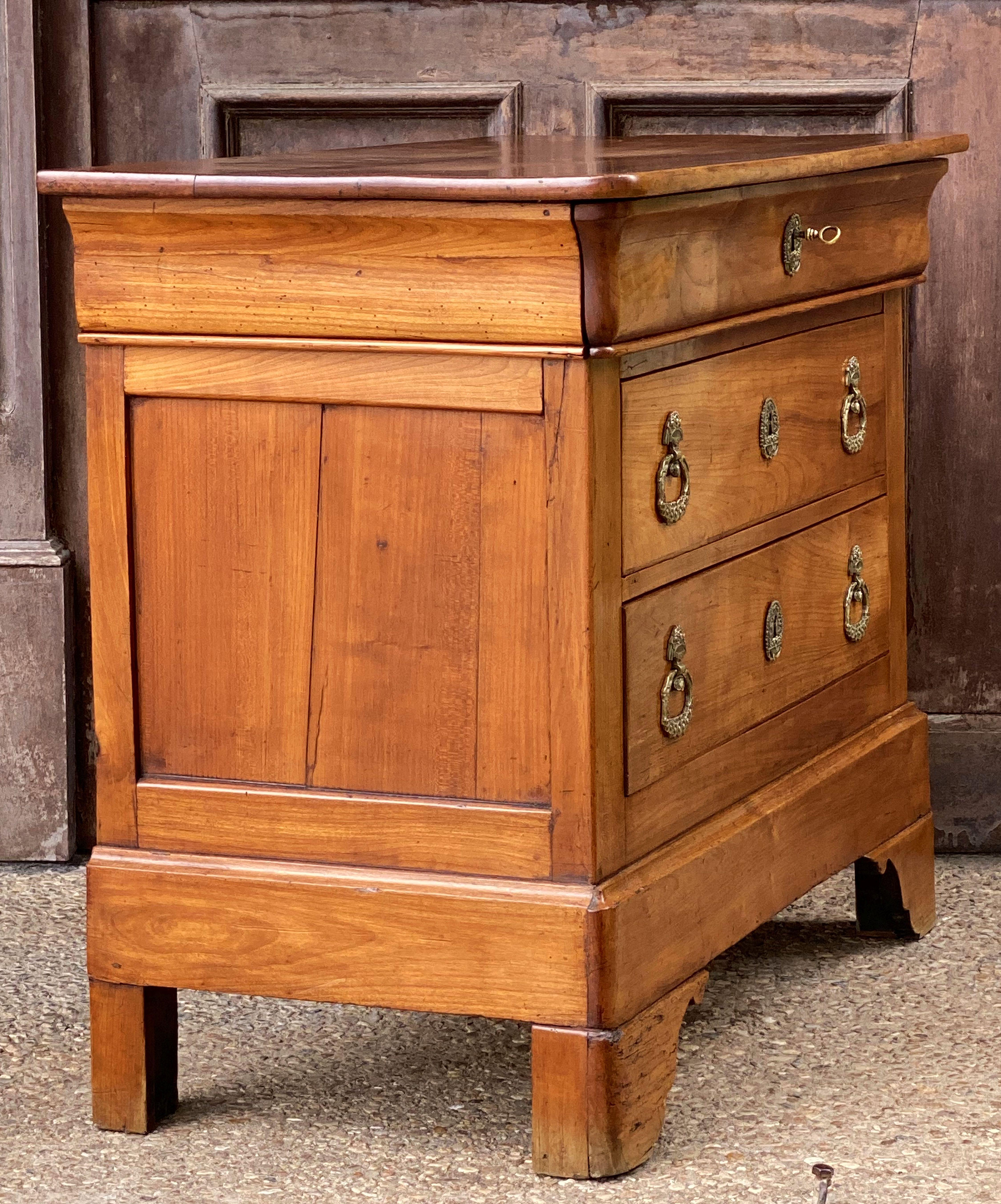 Small French Chest or Commode of Cherry 10