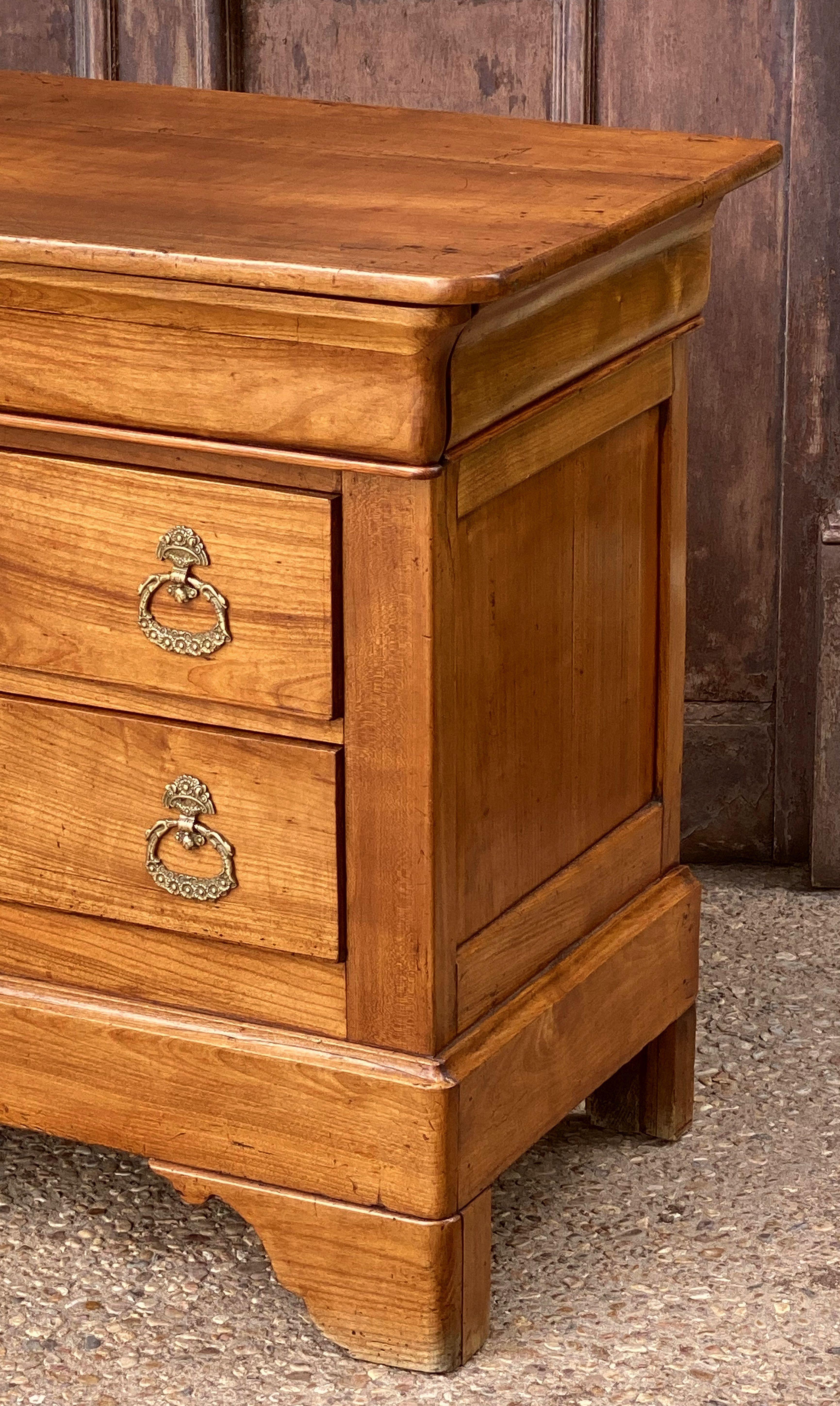 Small French Chest or Commode of Cherry 1