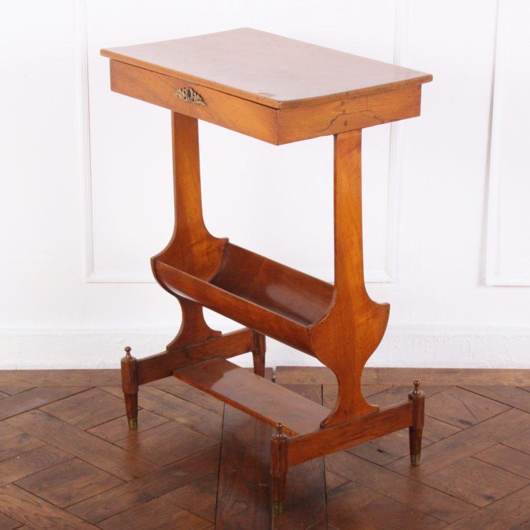 Small French Directoire-Style Table from Villa La Pausa In Good Condition In Vancouver, British Columbia