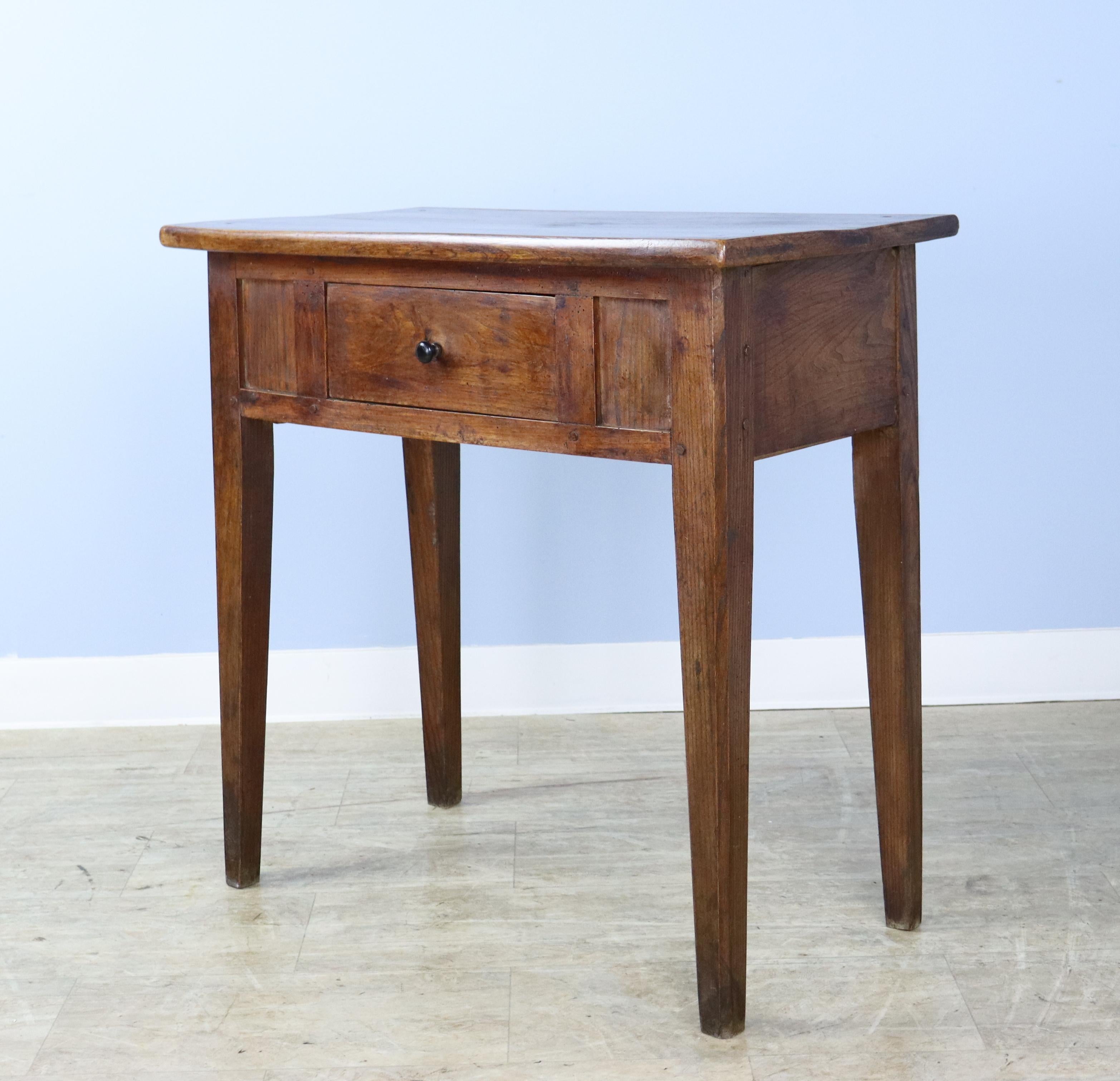 small serving table