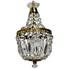 Small French Empire Style Tent Chandelier