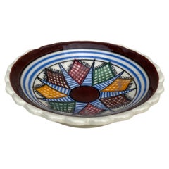 Small French Faience Bowl Henriot Quimper Circa 1930