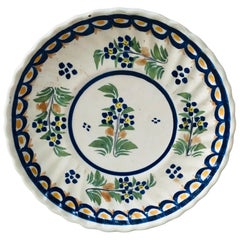 Small French Faience Plate Henriot Quimper, circa 1930