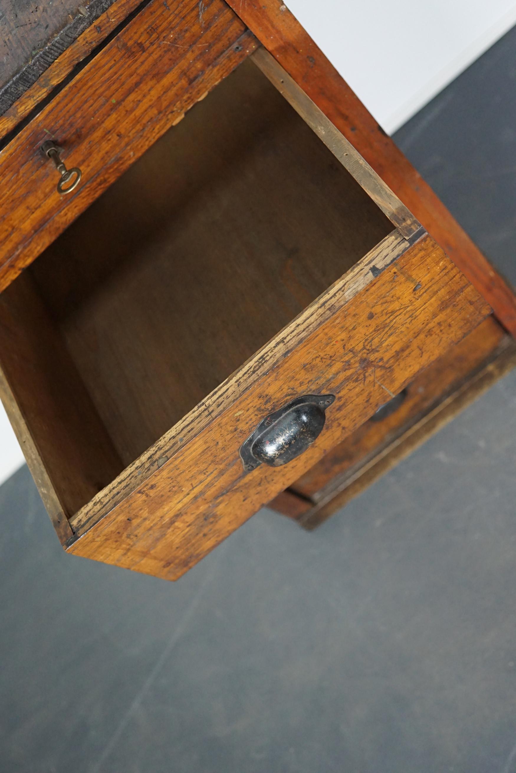 Small French Industrial Workshop Cabinet, 1950s 3