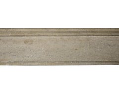 Small French Limestone Antique Fireplace Surround for Eclectic Chic Interior
