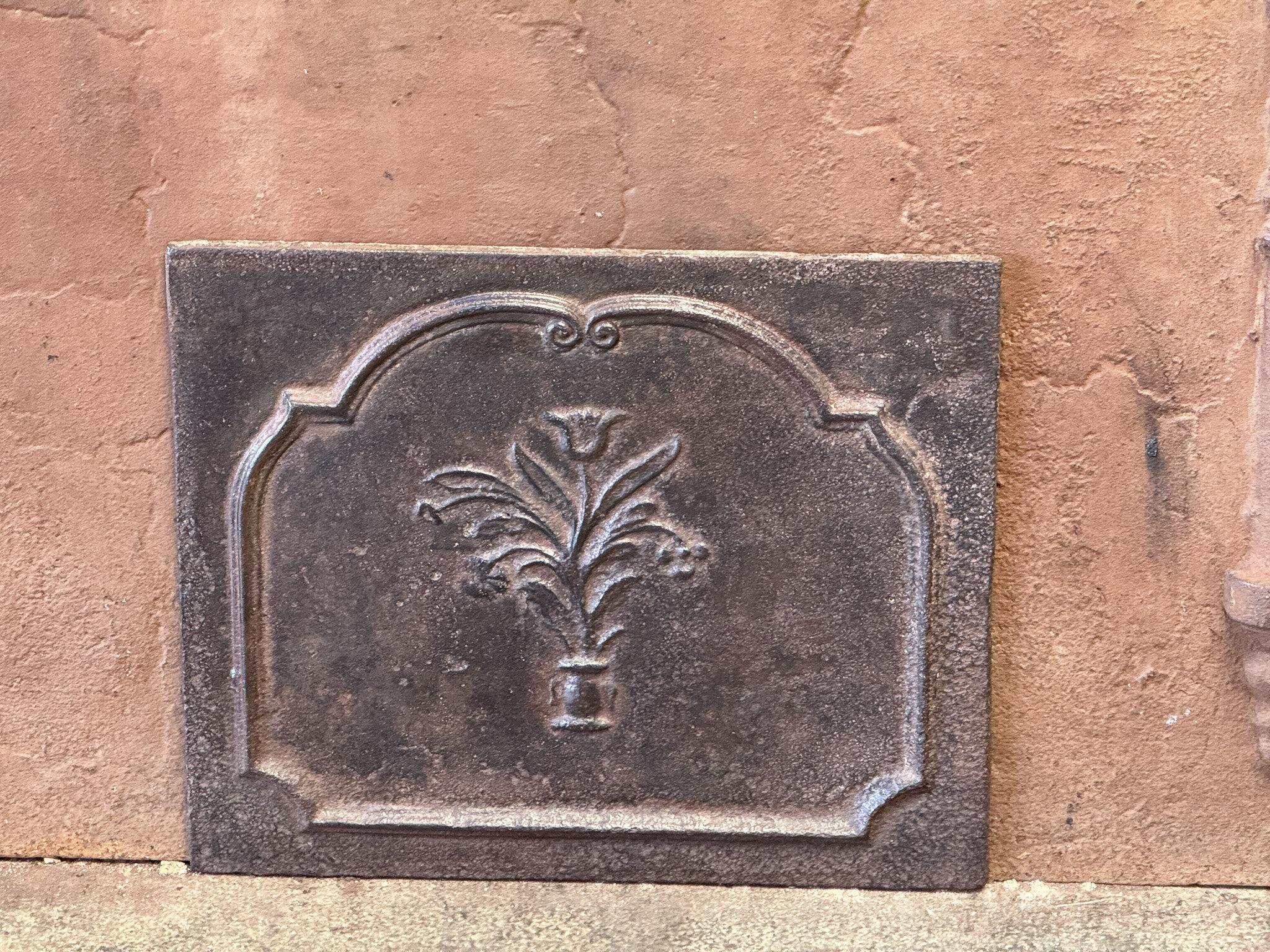Calco Piccolo cesto di fiori francese del periodo Luigi XV in vendita