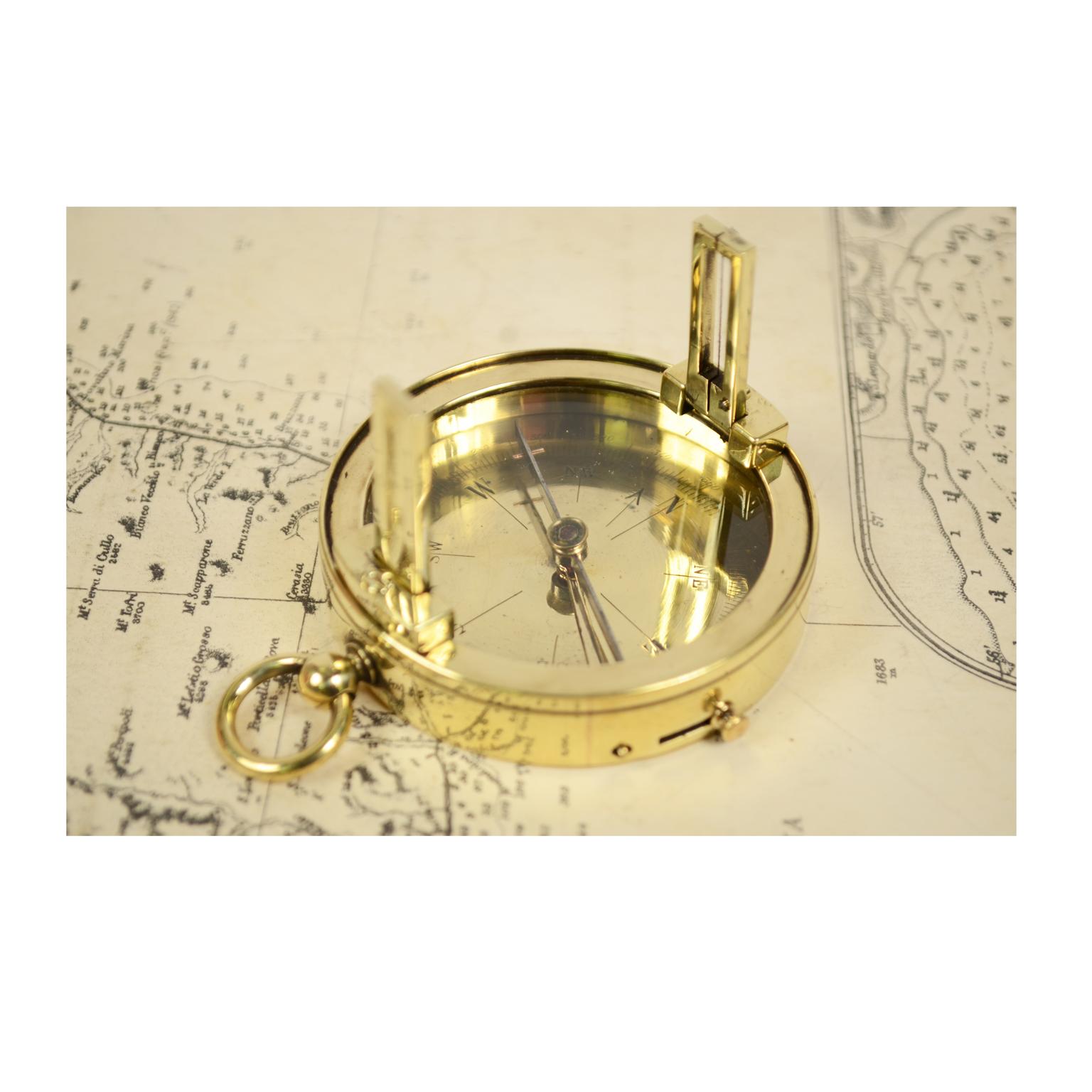 brass compass for sale