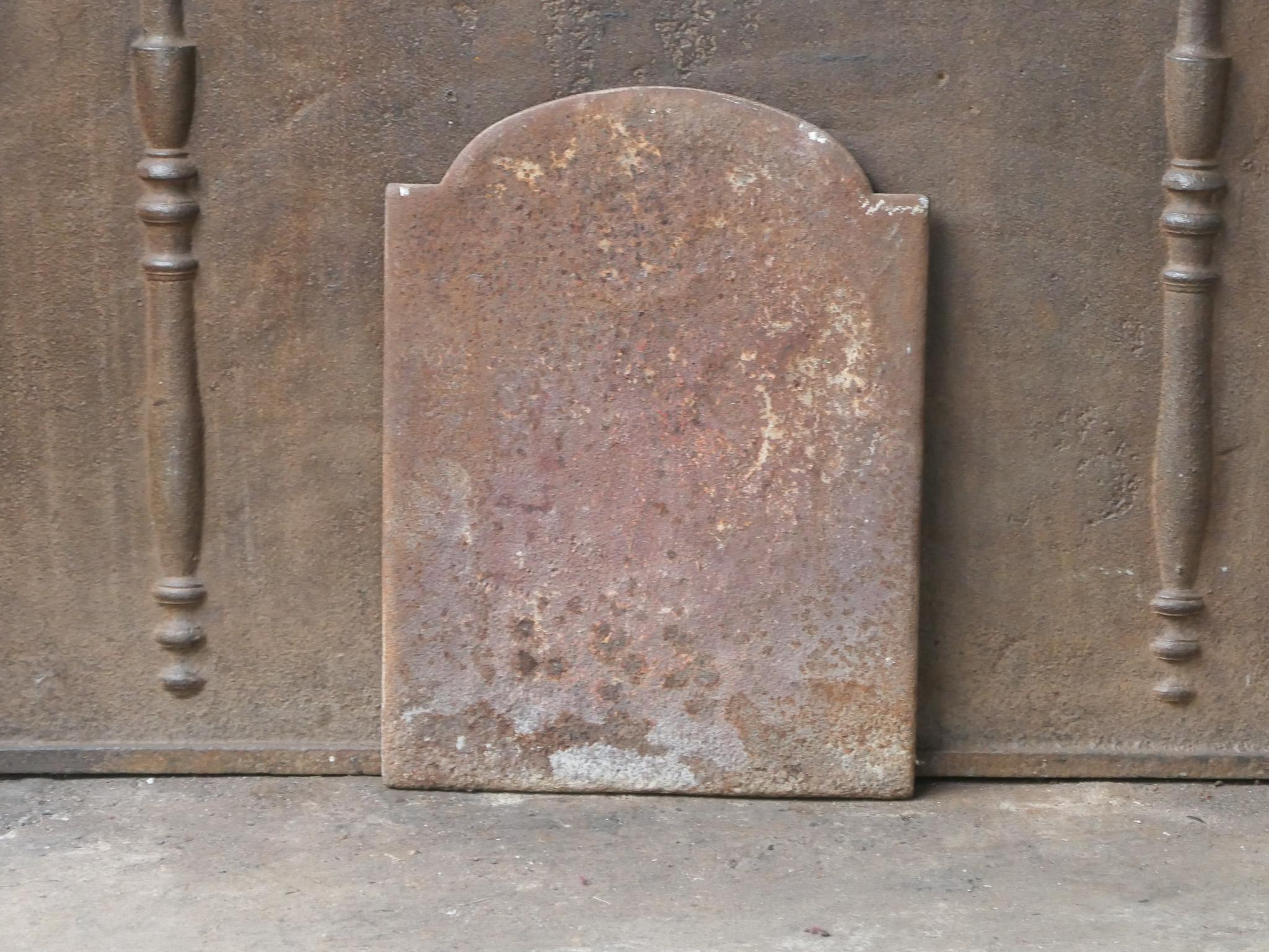 Small French 'Napoleon' Fireback / Backsplash, 19th C. For Sale 5