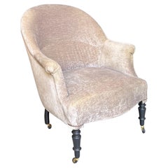 Small French Napoleon III Armchair