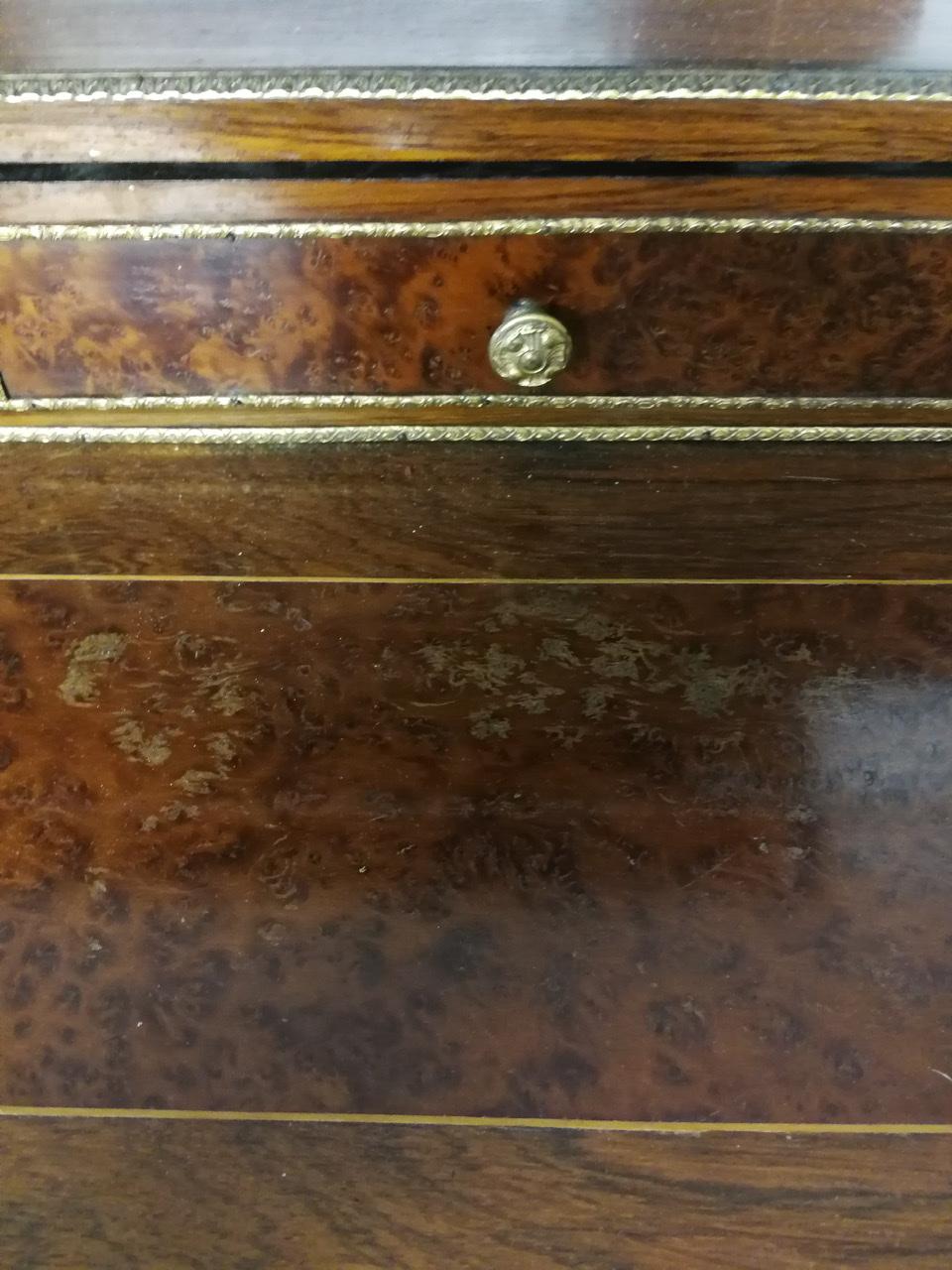 Small French Napoleon III Lady's Secretary Cabinet of 19th Century For Sale 5