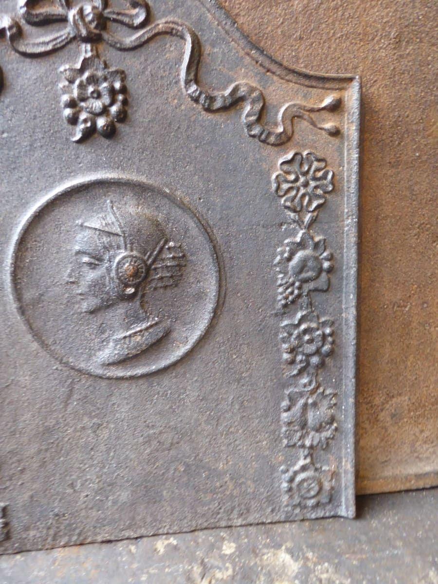 Piccolo parafuoco francese Napoleone III 'Donna', XIX secolo In condizioni buone in vendita a Soest, NL