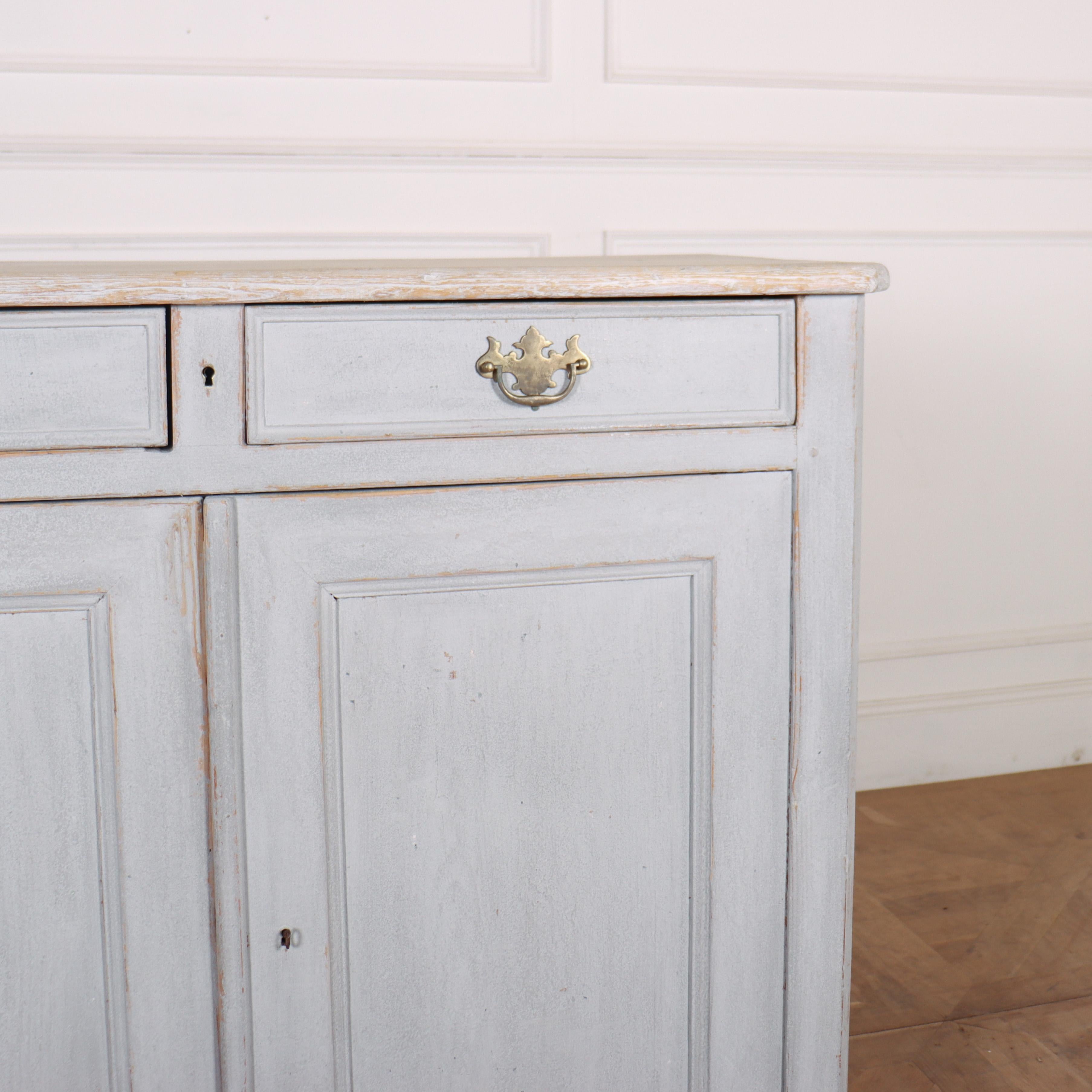 Small French Painted Buffet In Good Condition In Leamington Spa, Warwickshire