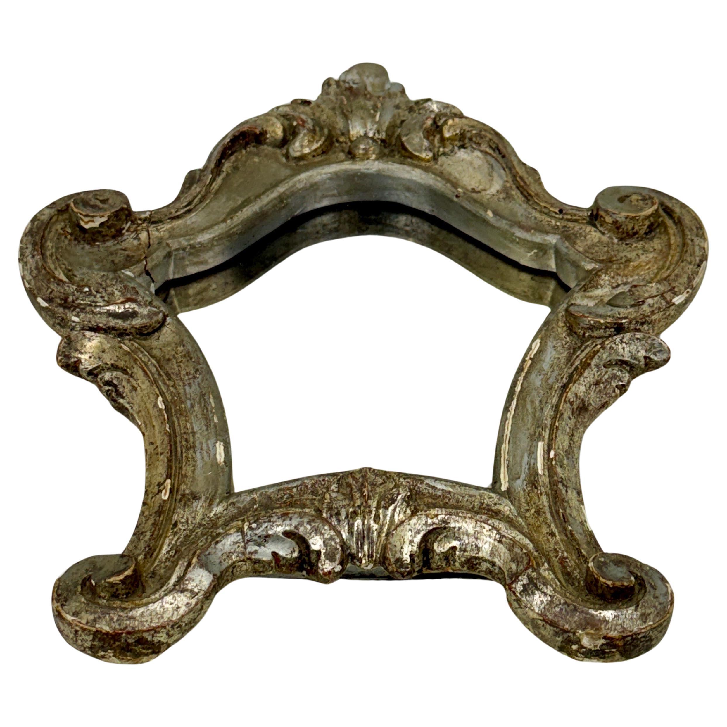 Silver Leaf Rococo Style Vanity Wall Mirror, 1960's France  

Small charming silver leaf mirror from France. This 1960’s gilt mirror certainly suitable as a stand alone piece or featured as part of a gallery wall in any formal or informal living,