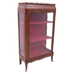 Small French showcase from the early 20th century.
