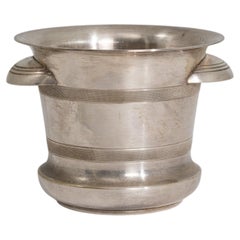 Small French Silver-Plated Champagne Bucket, 20th Century