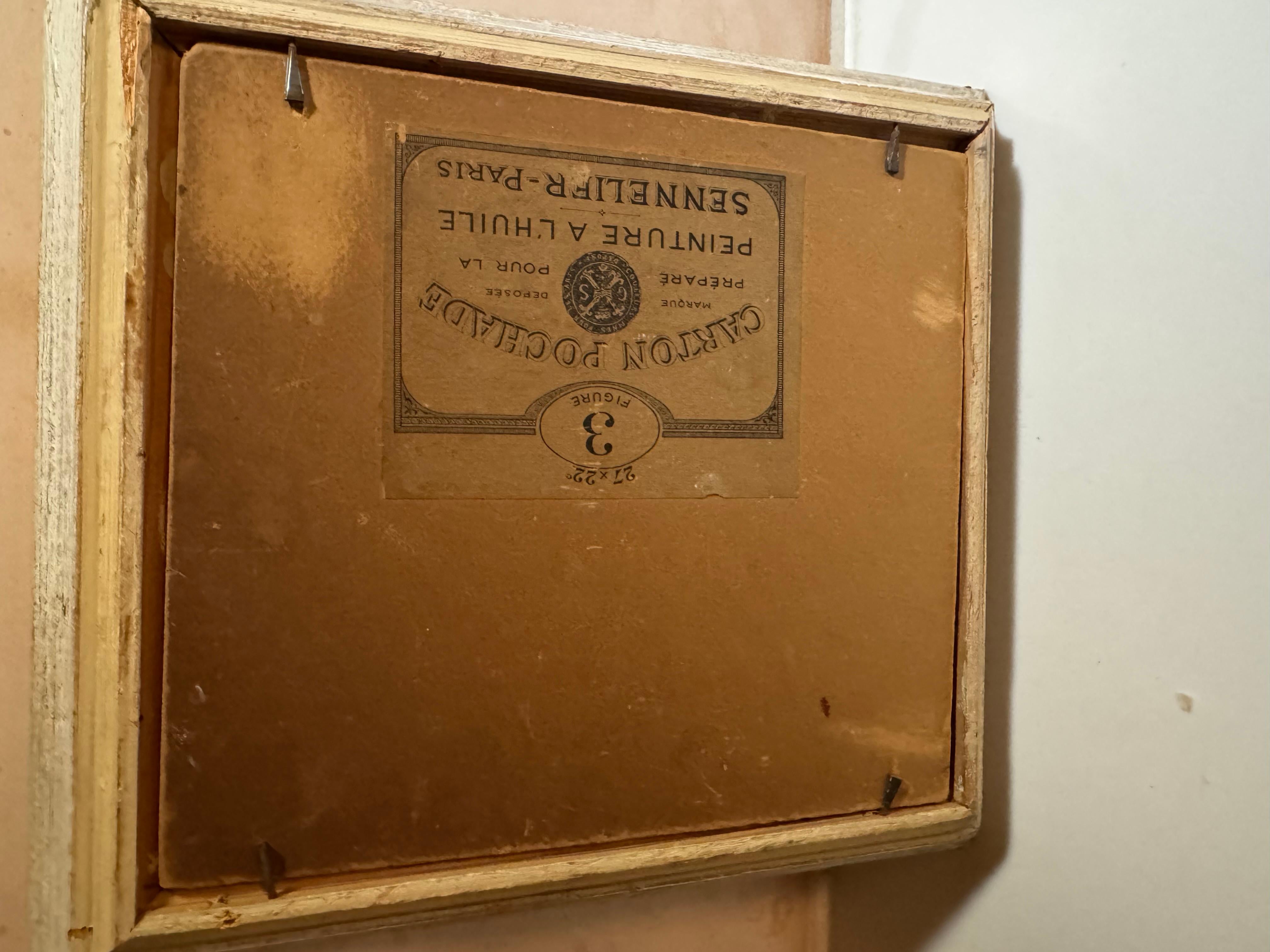 Kleines französisches Stilleben, ca. 1960er Jahre im Angebot 3