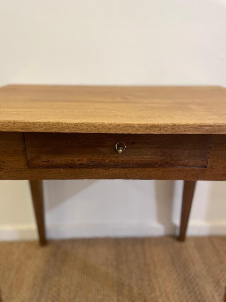 Oak Small French Table, Mid 20th Century For Sale