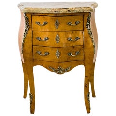 Small French Three-Drawer Commode